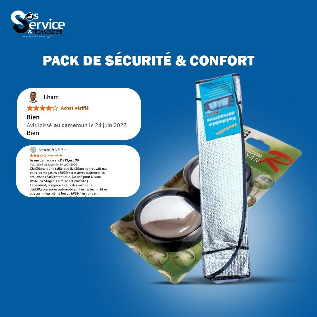 Pack Voiture Sécurité & Confort