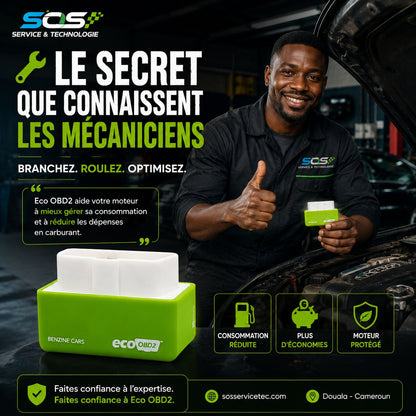 Eco OBD2 – Économiseur de Carburant Intelligent pour Véhicules Essence et Diesel