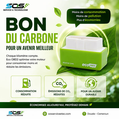 Eco OBD2 – Économiseur de Carburant Intelligent pour Véhicules Essence et Diesel