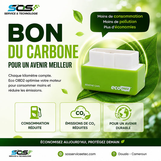 Eco OBD2 – Économiseur de Carburant Intelligent pour Véhicules Essence et Diesel