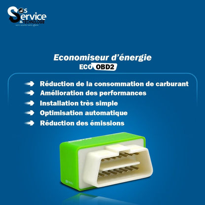 Eco OBD2 – Économiseur de Carburant Intelligent pour Véhicules Essence et Diesel