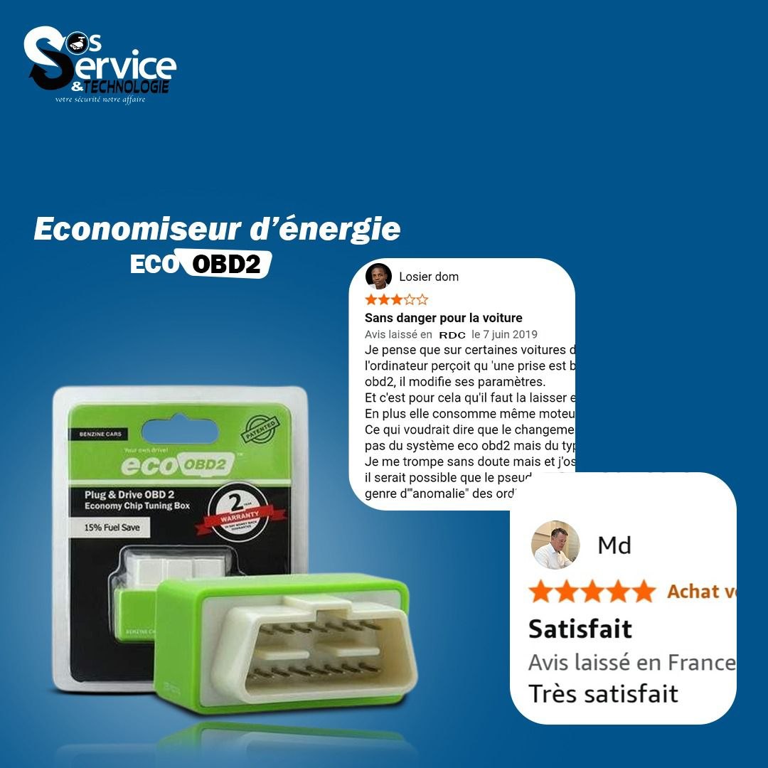 Eco OBD2 – Économiseur de Carburant Intelligent pour Véhicules Essence et Diesel