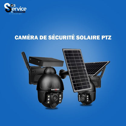 La caméra PTZ solaire qui protège tout, même pendant les coupures de courant