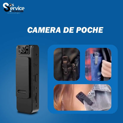 "Caméra de Poche WiFi – Discrétion et Haute Définition dans Votre Poche"